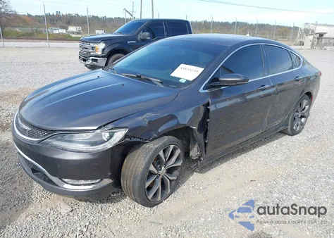2015 Chrysler 200 C from USA, damaged, VIN 1C3CCCEG7FN542742